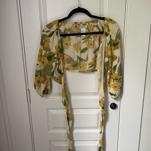 Lspace tie crop top